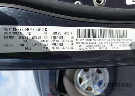 2014 Jeep Patriot Sport z USA, uszkodzony, nr VIN 1C4NJRBB3ED592063